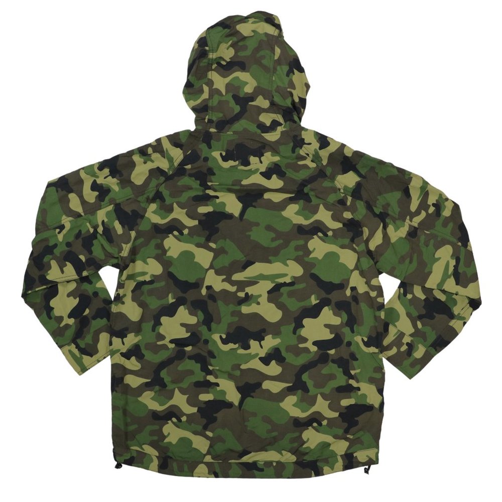 Gramicci Soft Shell Hooded Button Front Field Parka Windbreaker Camo Jacket NWT - Picture 2 of 3